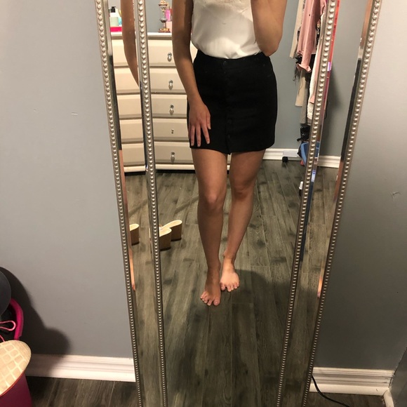 Forever 21 Skirt Buttons Up - Picture 1 of 3